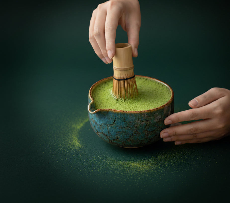 4-teiliges Matcha Quirl Set – für echten Teegenuss !